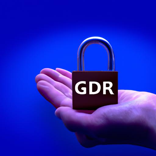 Securing personal data with the help of the EU GDPR regulations.